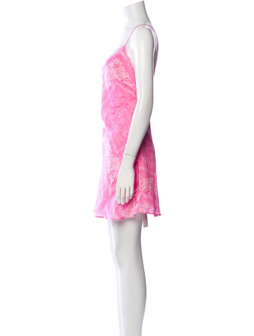 LoveShackFancy Silk Printed Nightgown