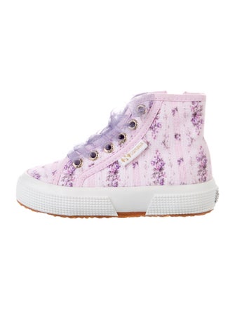 Superga Toddler Girls' Floral Printed High Top Sneakers