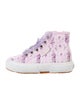 Superga Toddler Girls' Floral Printed High Top Sneakers