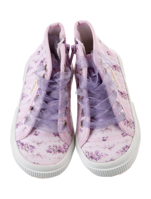 Superga Toddler Girls' Floral Printed High Top Sneakers