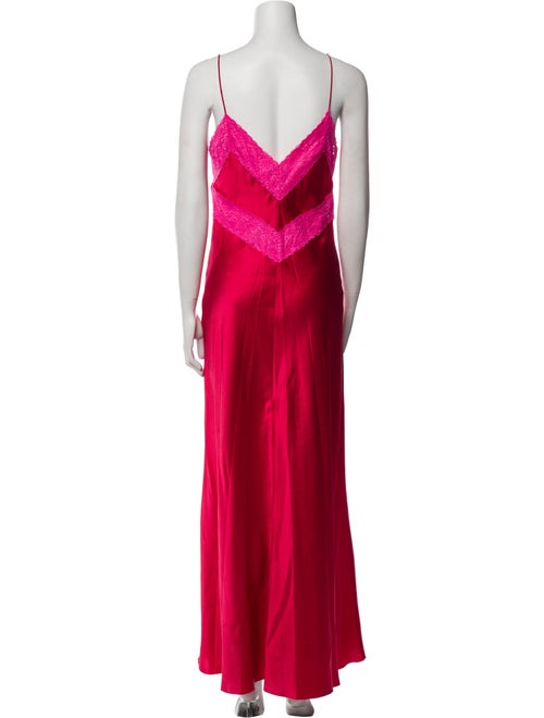 LoveShackFancy Silk Long Dress