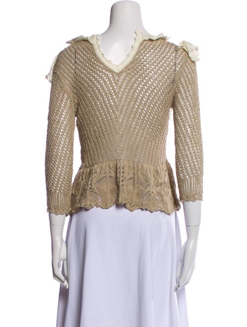 LoveShackFancy Cowl Neck Sweater