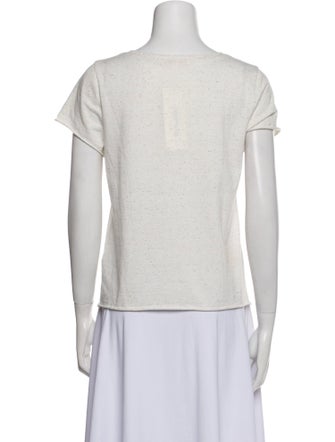 LoveShackFancy Graphic Print V-Neck T-Shirt