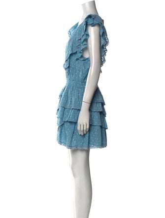 LoveShackFancy Printed Mini Dress