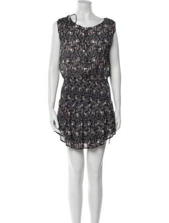 LoveShackFancy Printed Mini Dress