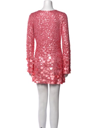 LoveShackFancy Scoop Neck Mini Dress