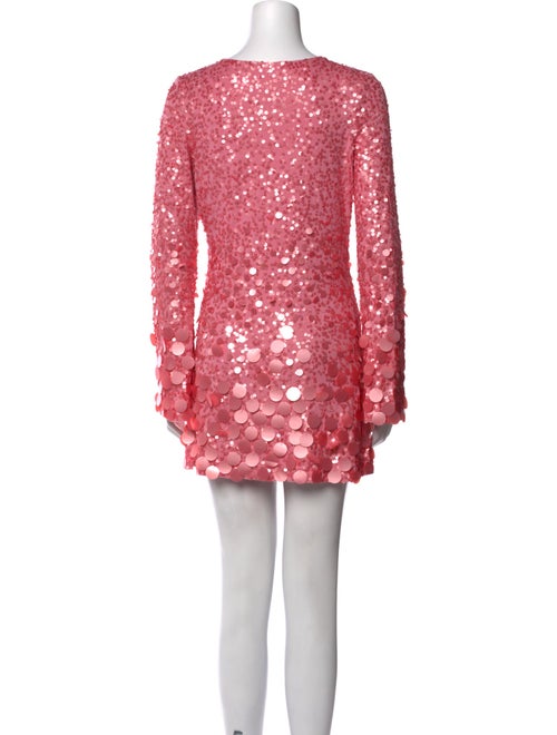 LoveShackFancy Scoop Neck Mini Dress