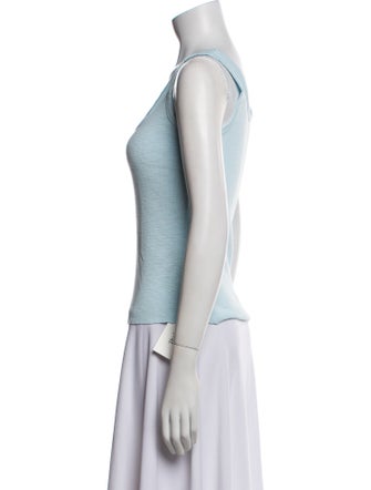 LoveShackFancy Scoop Neck Sleeveless Top