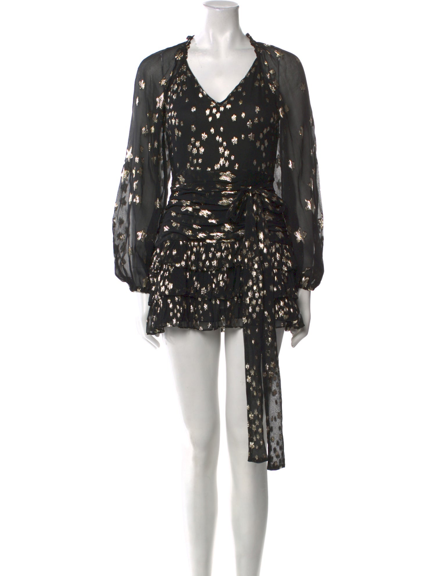 LoveShackFancy Silk Mini Dress