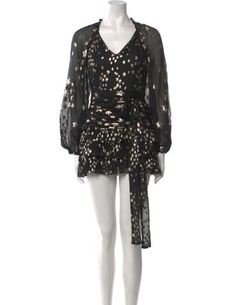 LoveShackFancy Silk Mini Dress