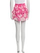 LoveShackFancy Floral Print Mini Skirt