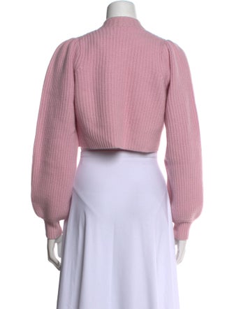 LoveShackFancy Wool V-Neck Sweater
