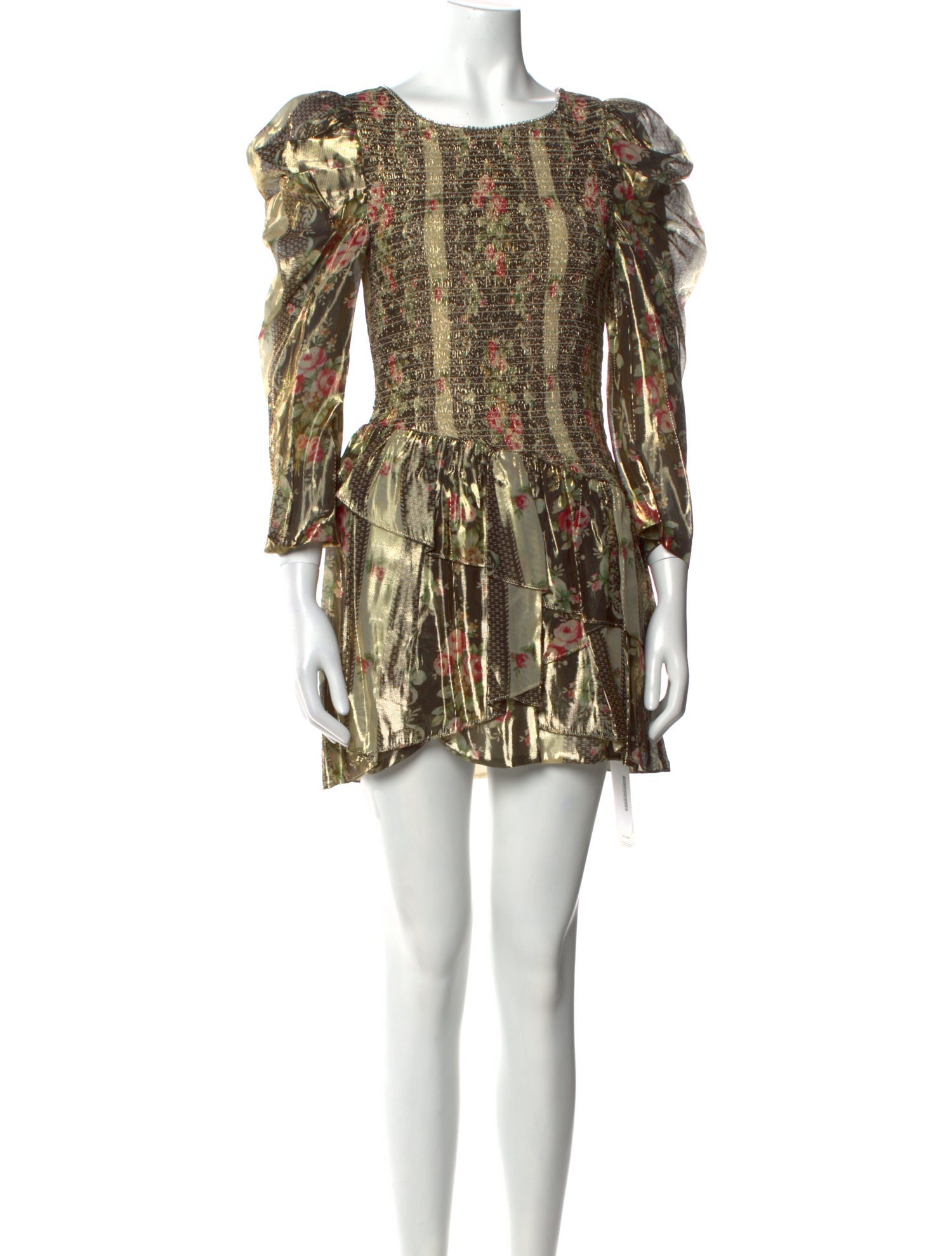 LoveShackFancy Printed Mini Dress