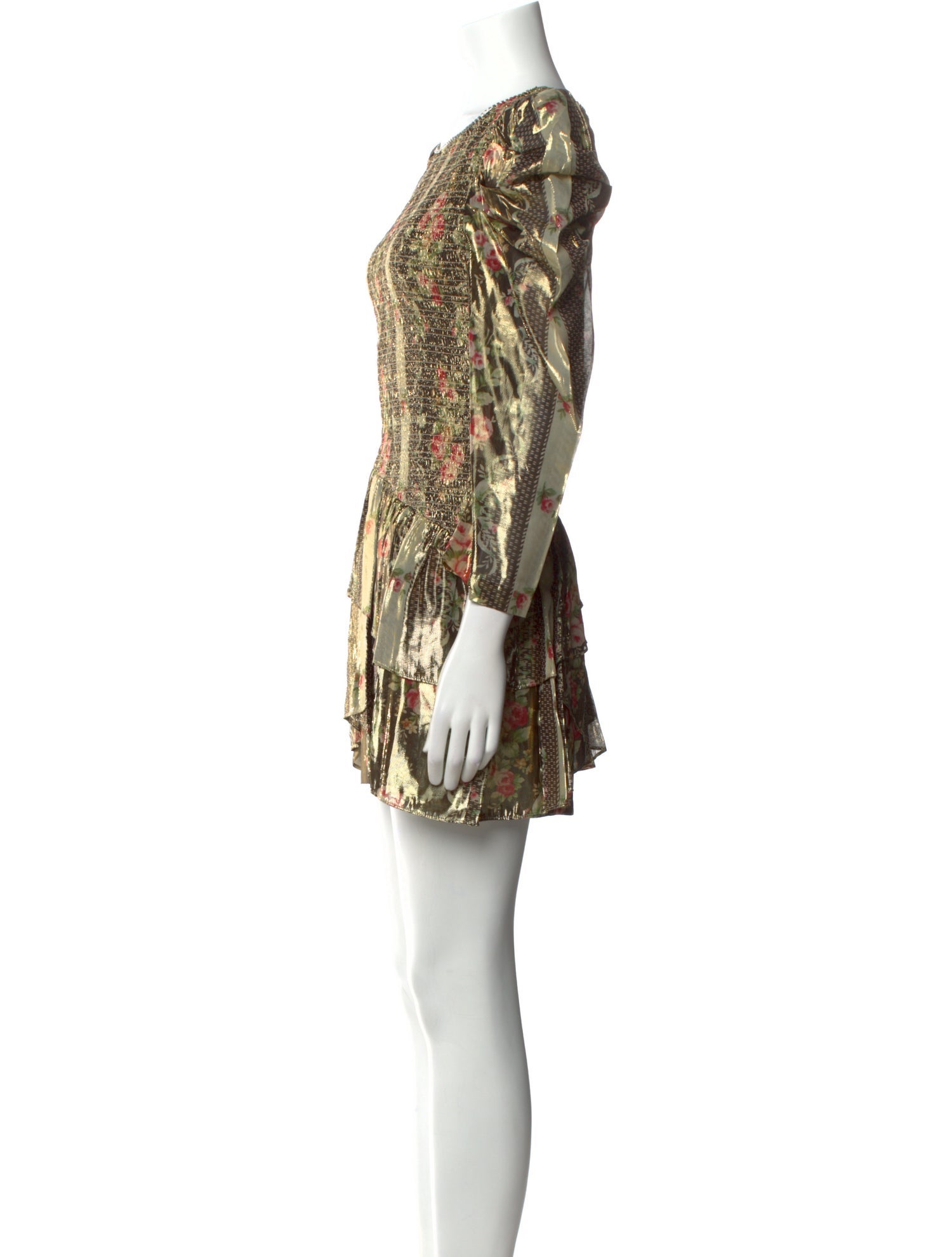 LoveShackFancy Printed Mini Dress