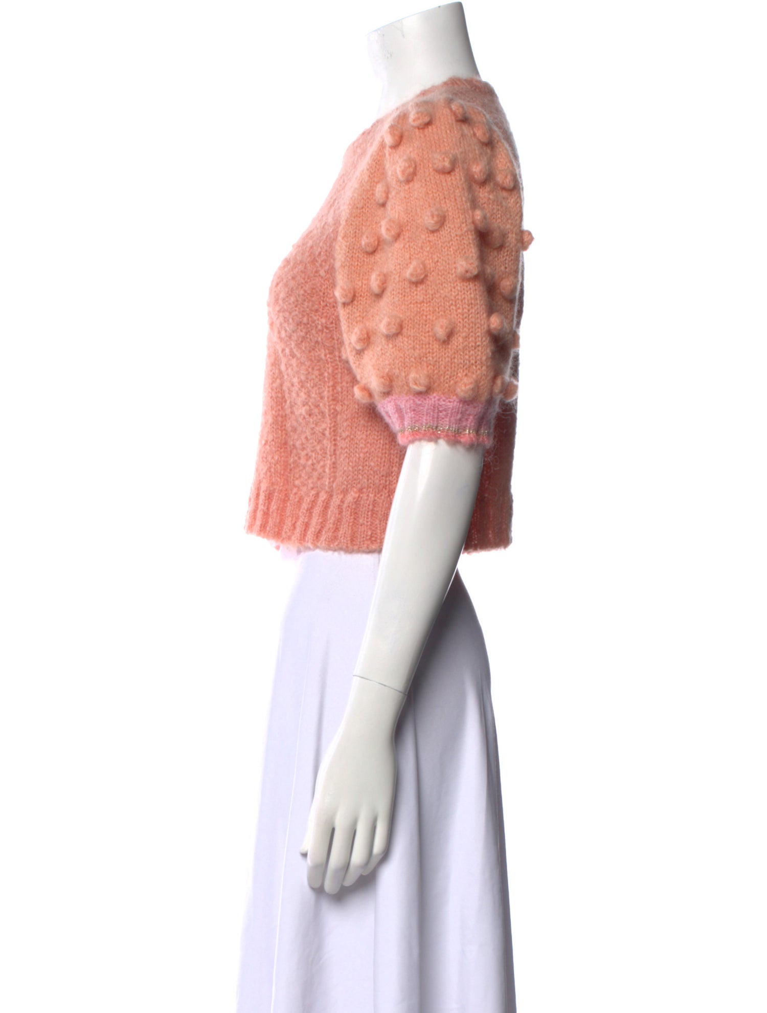 LoveShackFancy Mohair Graphic Print Sweater