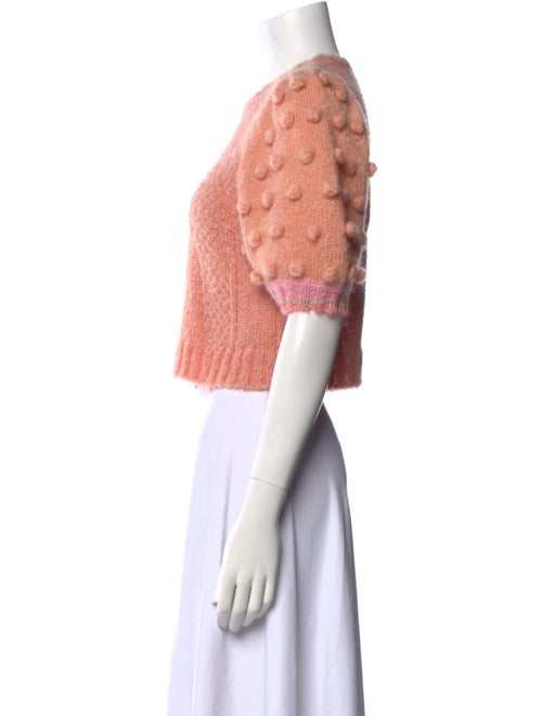 LoveShackFancy Mohair Graphic Print Sweater