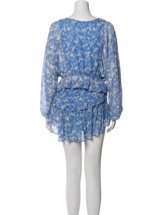 LoveShackFancy Silk Printed Skirt Set