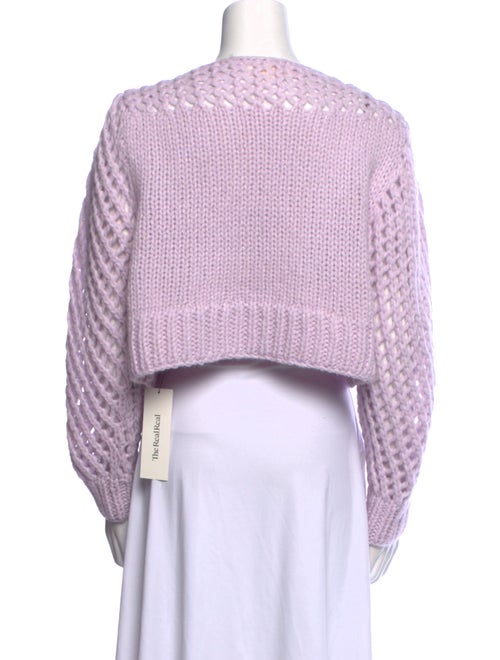 LoveShackFancy Baby Alpaca Bateau Neckline Sweater