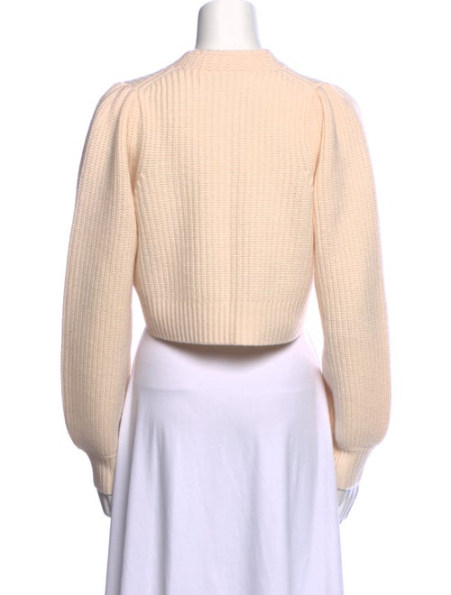 LoveShackFancy Wool V-Neck Sweater