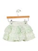 LoveShackFancy Girls Ruffle Lace Skirt