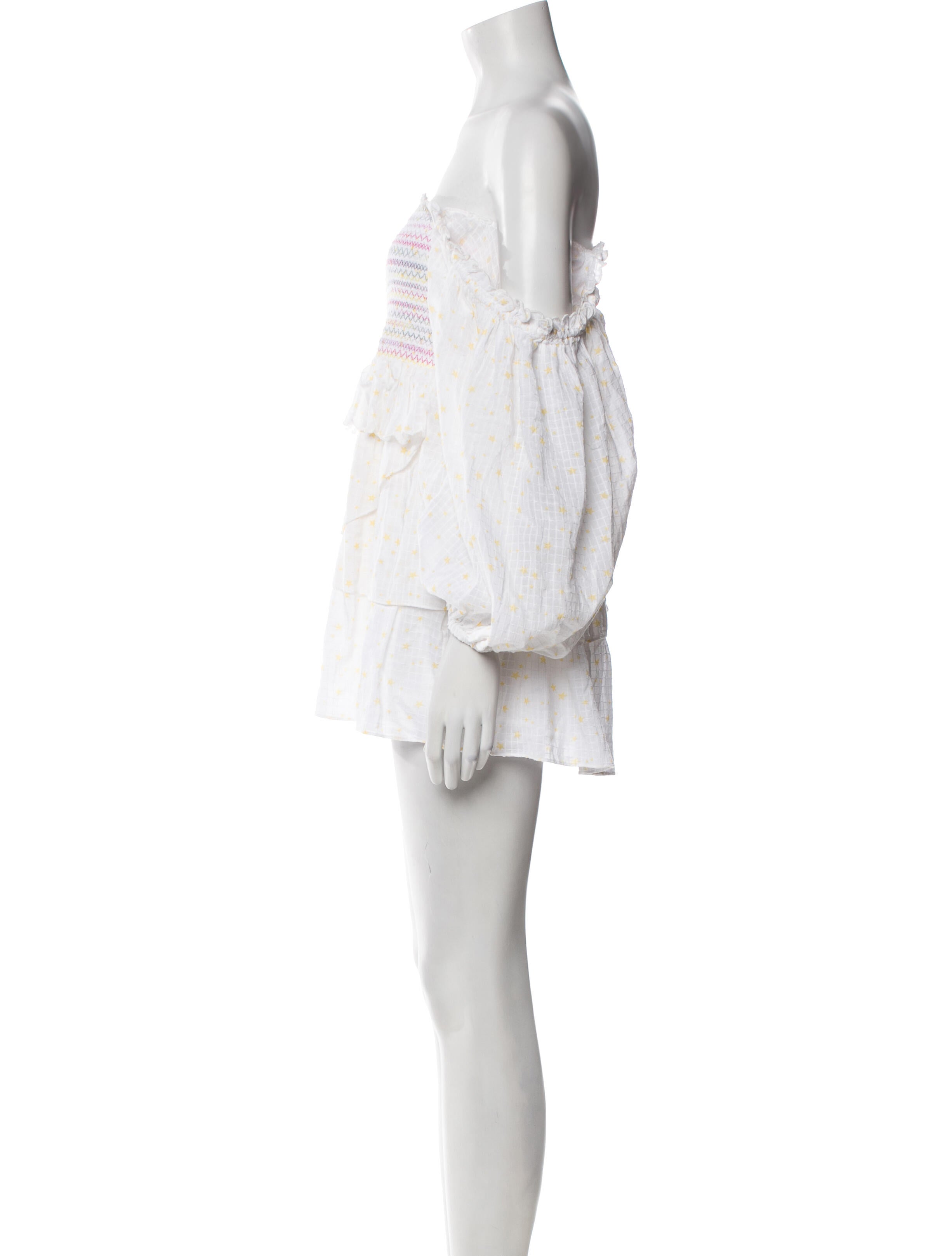 LoveShackFancy Printed Mini Dress