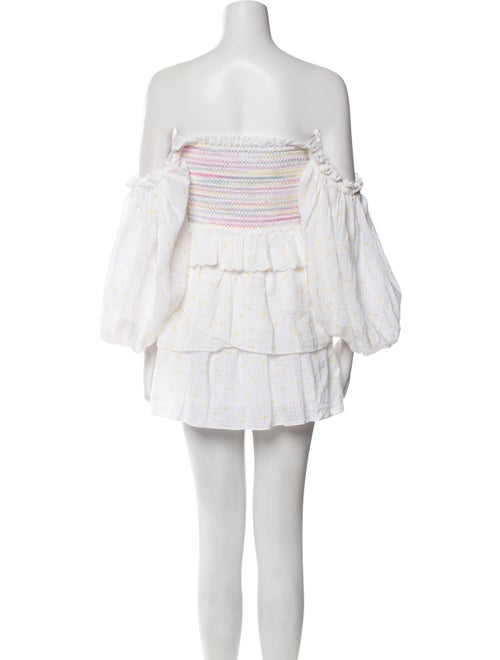 LoveShackFancy Printed Mini Dress