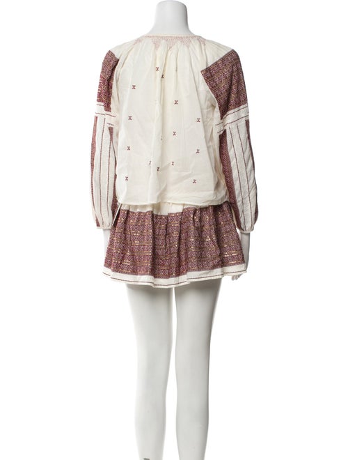 LoveShackFancy Tassel Accents Skirt Set