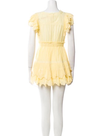 LoveShackFancy Tie Neck Sweater