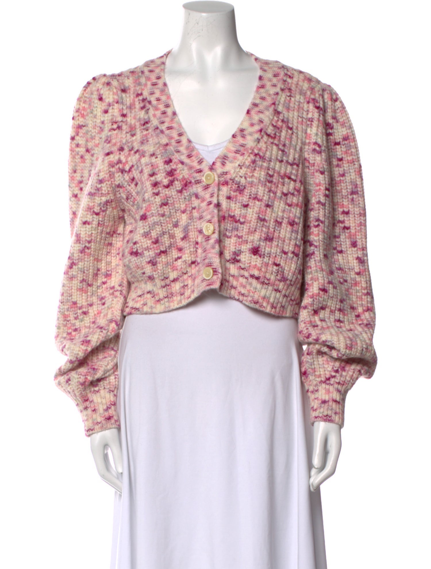 LoveShackFancy Baby Alpaca Printed Sweater