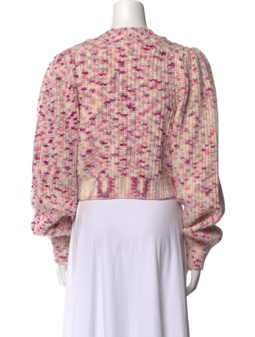 LoveShackFancy Baby Alpaca Printed Sweater