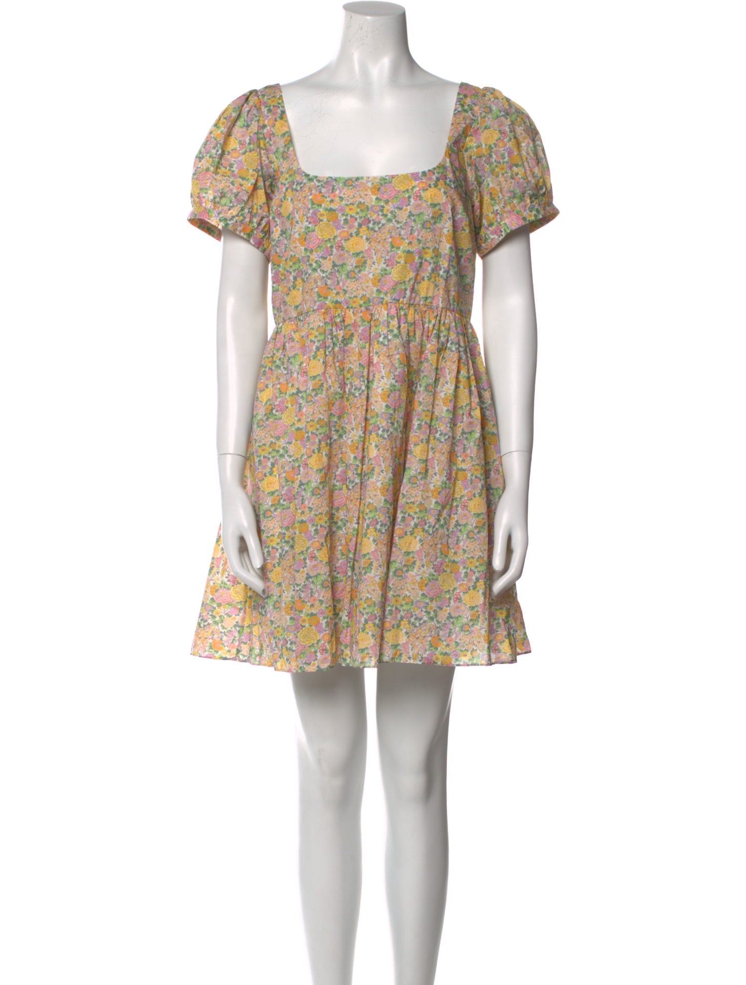 LoveShackFancy Floral Print Mini Dress w/ Tags