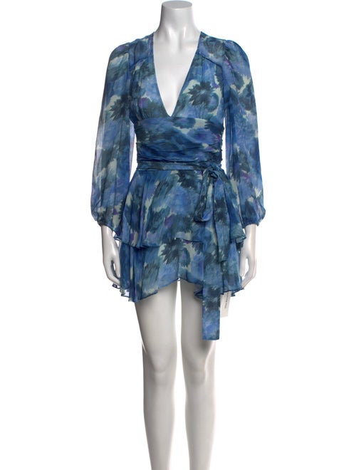 LoveShackFancy Silk Mini Dress