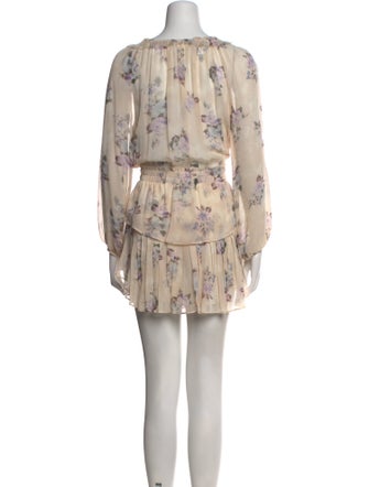 LoveShackFancy Silk Mini Dress
