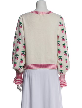 LoveShackFancy Nylon Plaid Print Evening Jacket