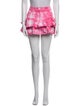 LoveShackFancy Tie-Dye Print Mini Skirt