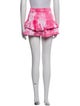 LoveShackFancy Tie-Dye Print Mini Skirt