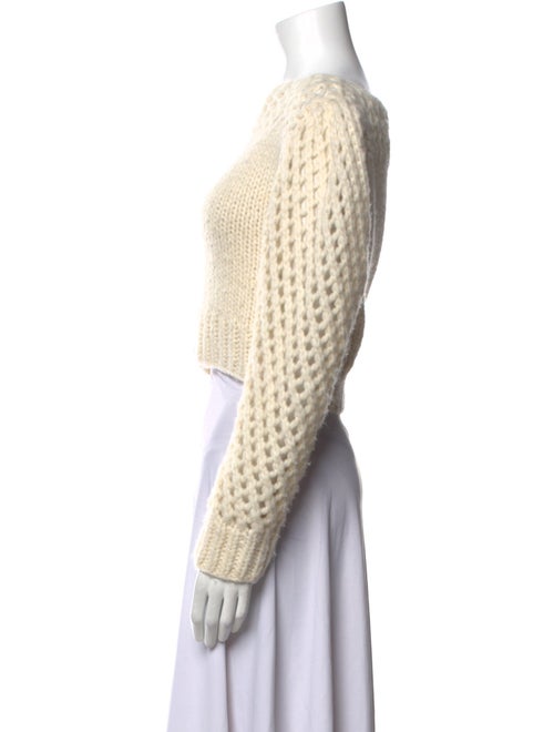 LoveShackFancy Baby Alpaca Bateau Neckline Sweater