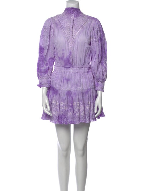 LoveShackFancy Printed Mini Dress