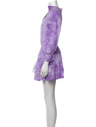 LoveShackFancy Printed Mini Dress