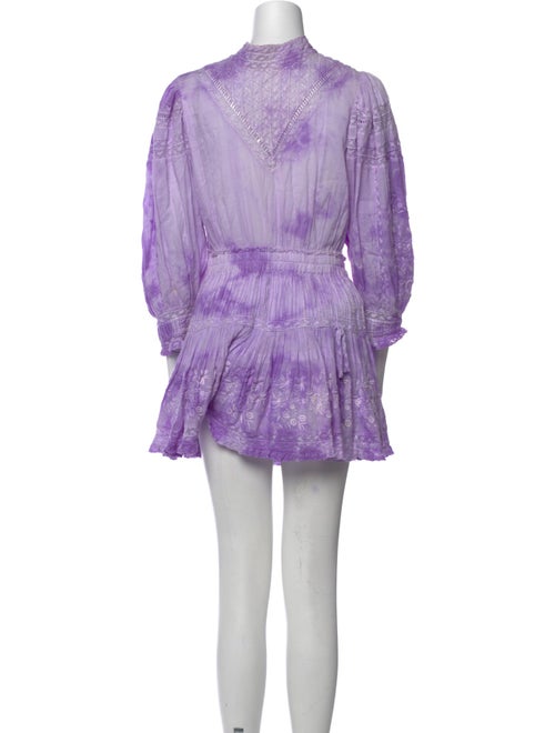 LoveShackFancy Printed Mini Dress