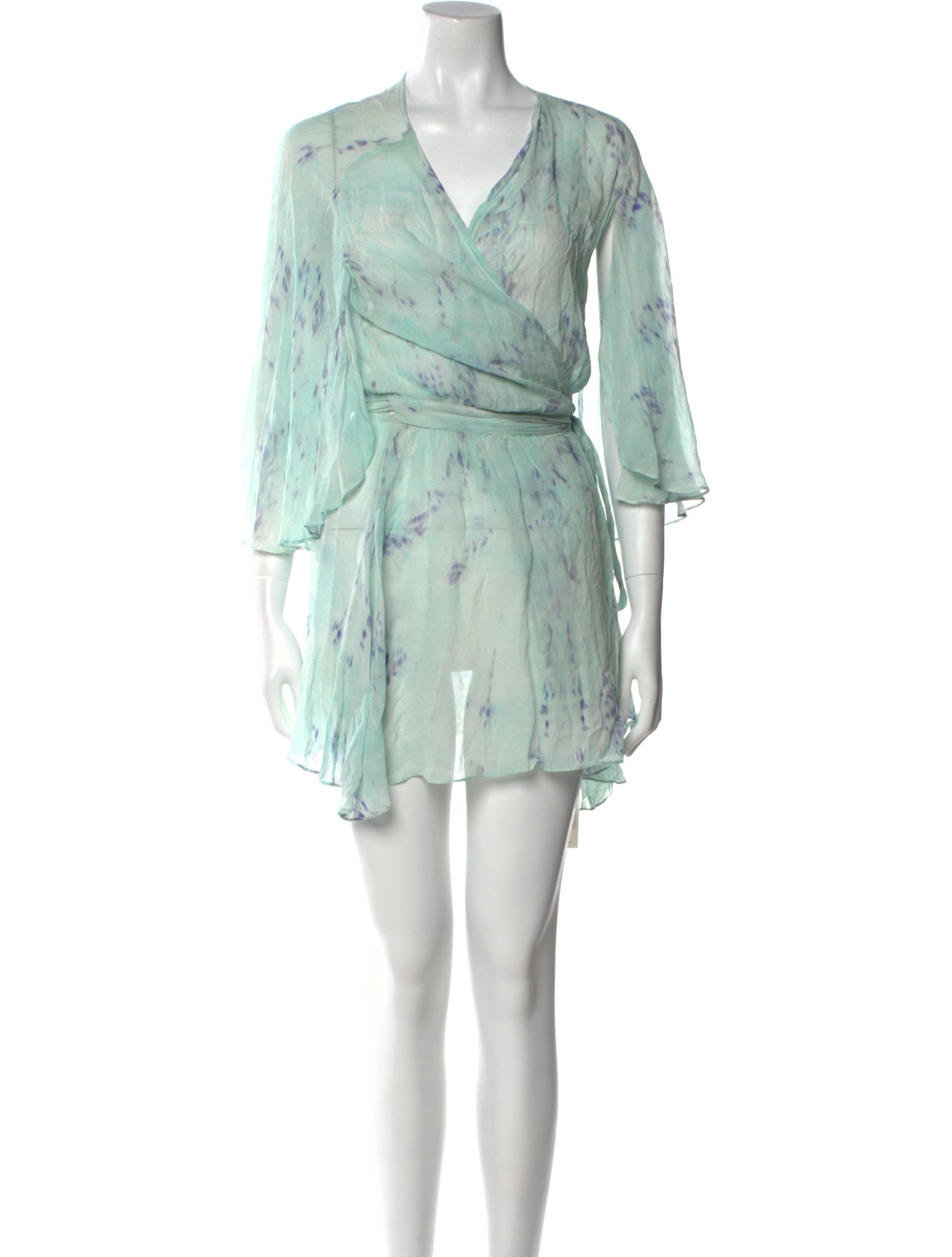 LoveShackFancy Printed Mini Dress