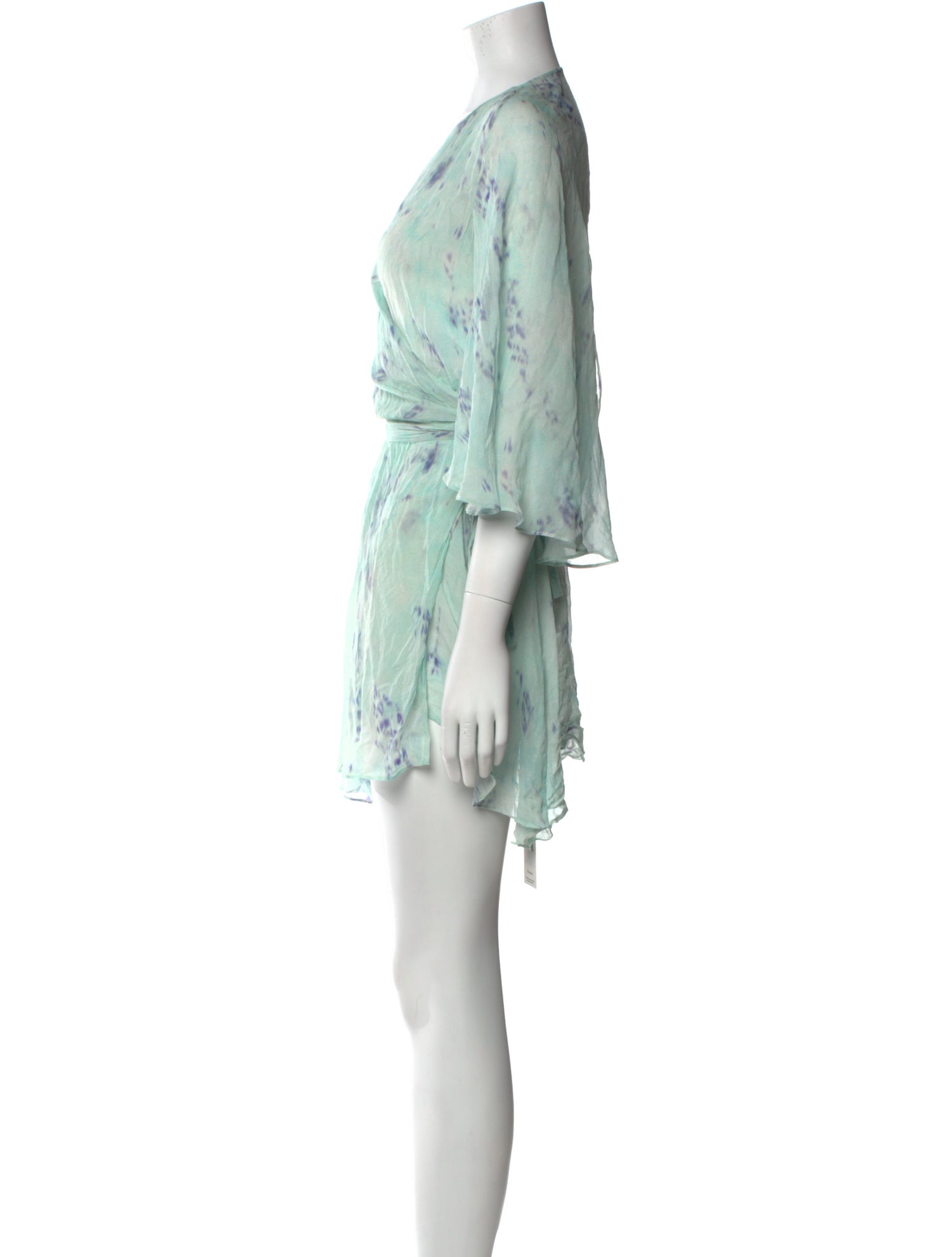 LoveShackFancy Printed Mini Dress