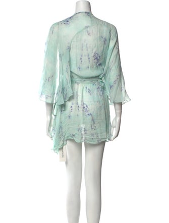 LoveShackFancy Printed Mini Dress