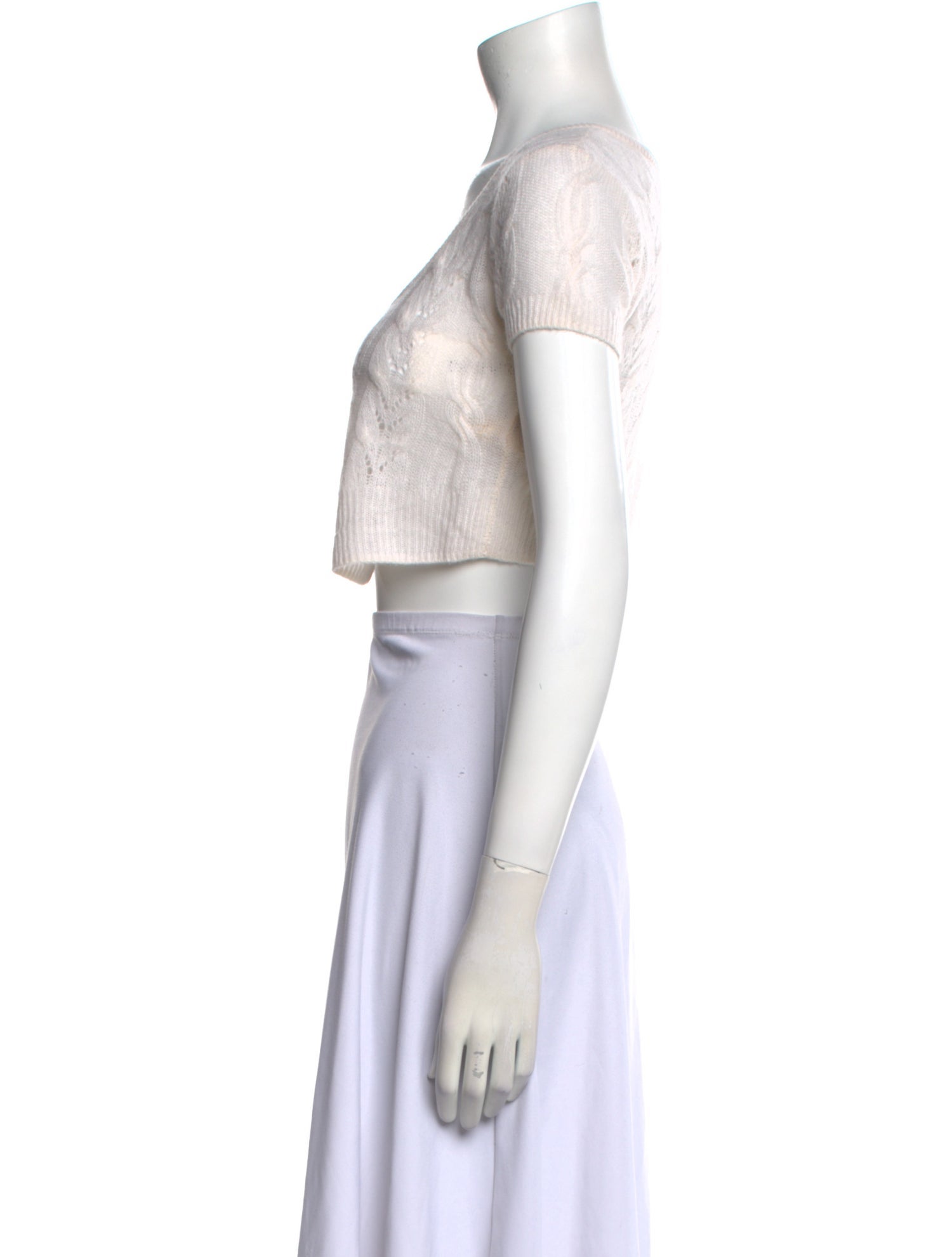 LoveShackFancy Wool V-Neck Sweater