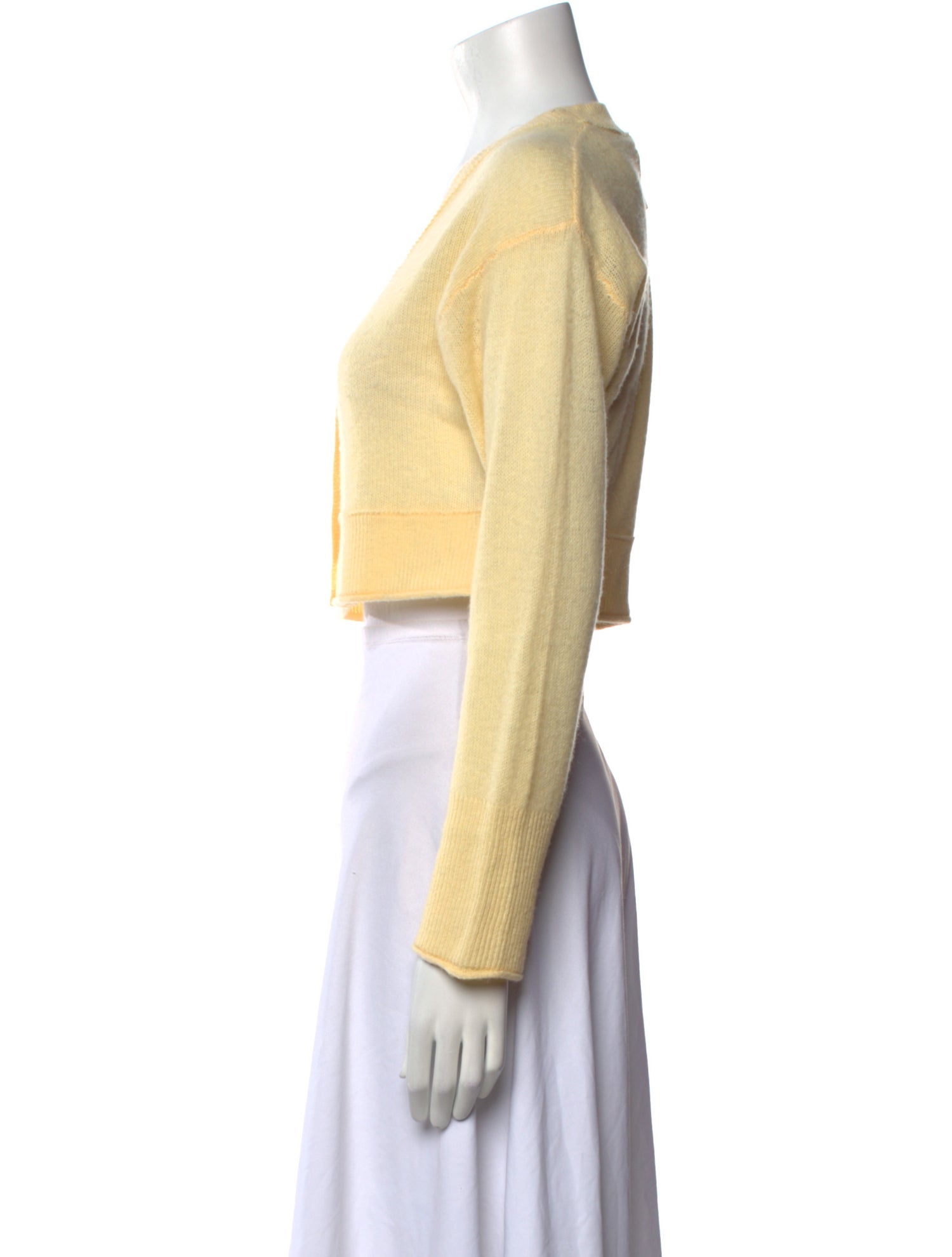 LoveShackFancy Wool V-Neck Sweater