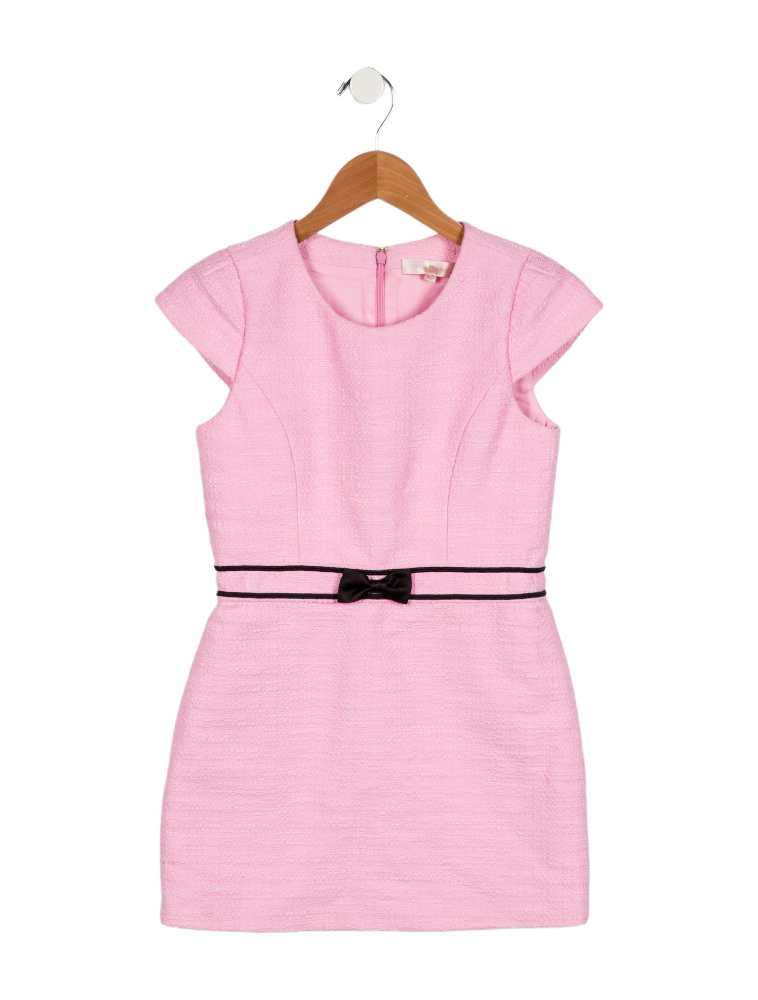 LoveShackFancy Girls' Short Sleeve Dress