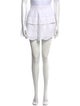 LoveShackFancy Embroidered Accent Mini Skirt