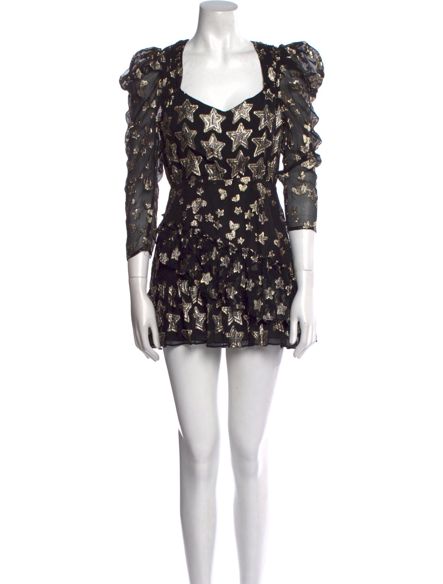 LoveShackFancy Silk Mini Dress