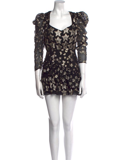 LoveShackFancy Silk Mini Dress