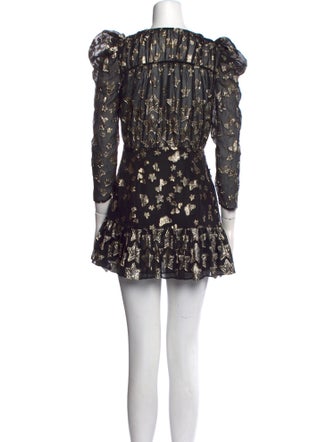 LoveShackFancy Silk Mini Dress